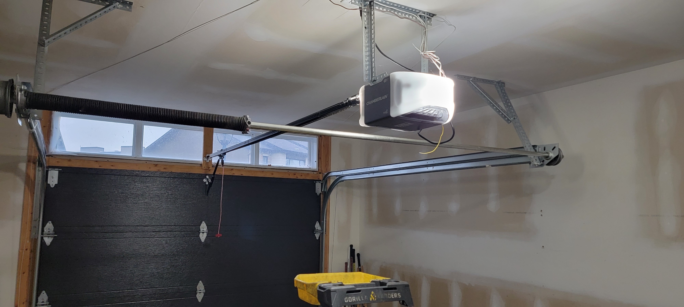 Garage door opener installation in Nepean