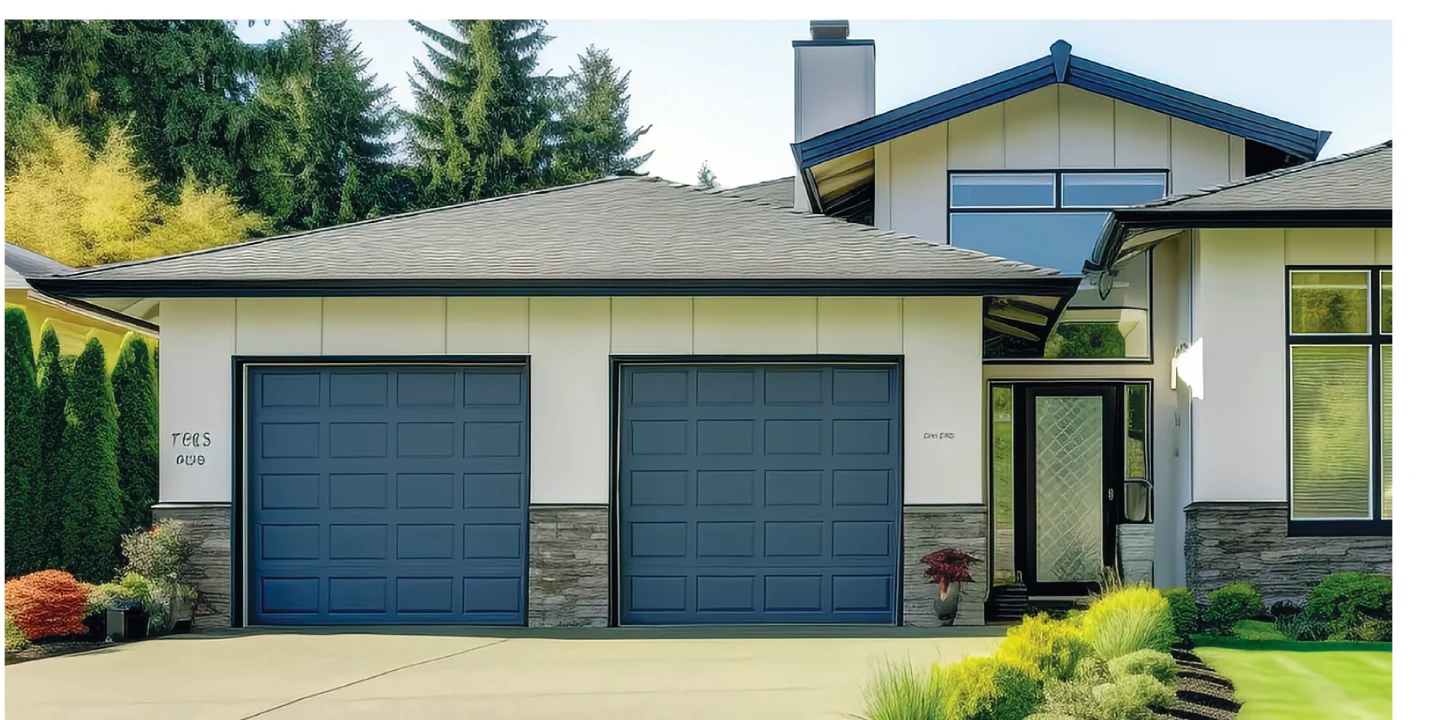 TOHO Classic 300 garage door — short raised-panel, the classic Canadian garage door